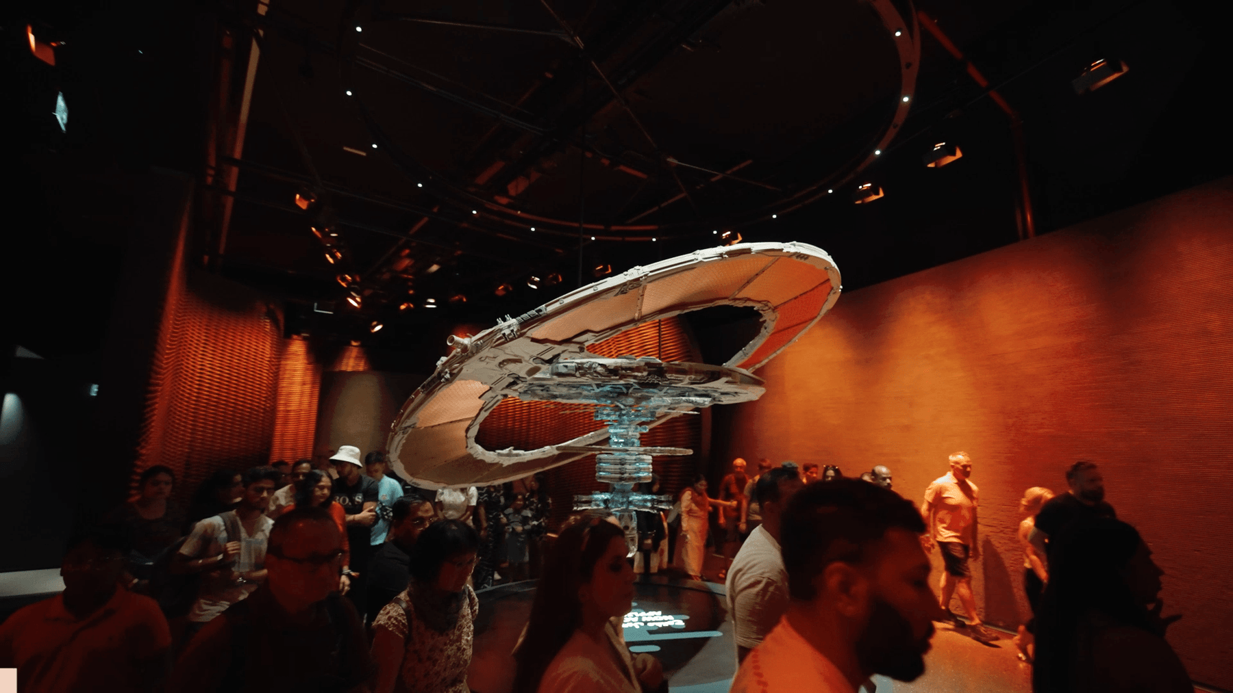 Space station installation