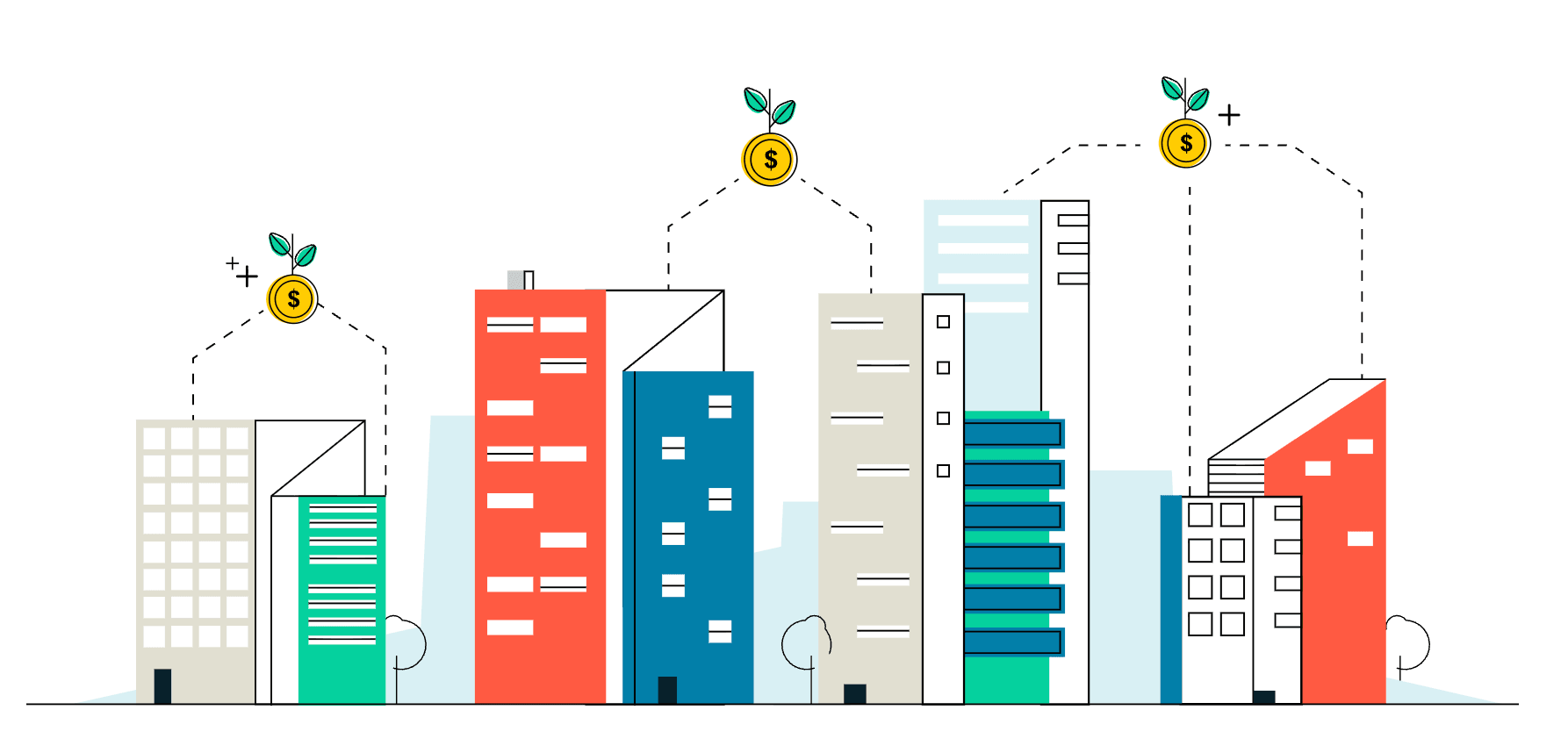 Spot illustration — value creation